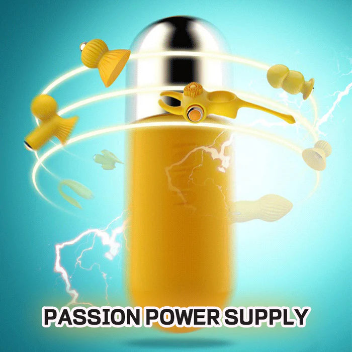 Seven Tortures Multi-Functional Vibrator G-Spot Vagina Nipple Stimulator
