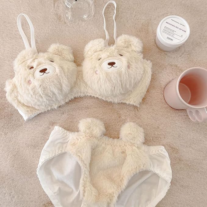 Sexy Underwear Bra Set Cartoon Cute Luxury Sweet Underwear