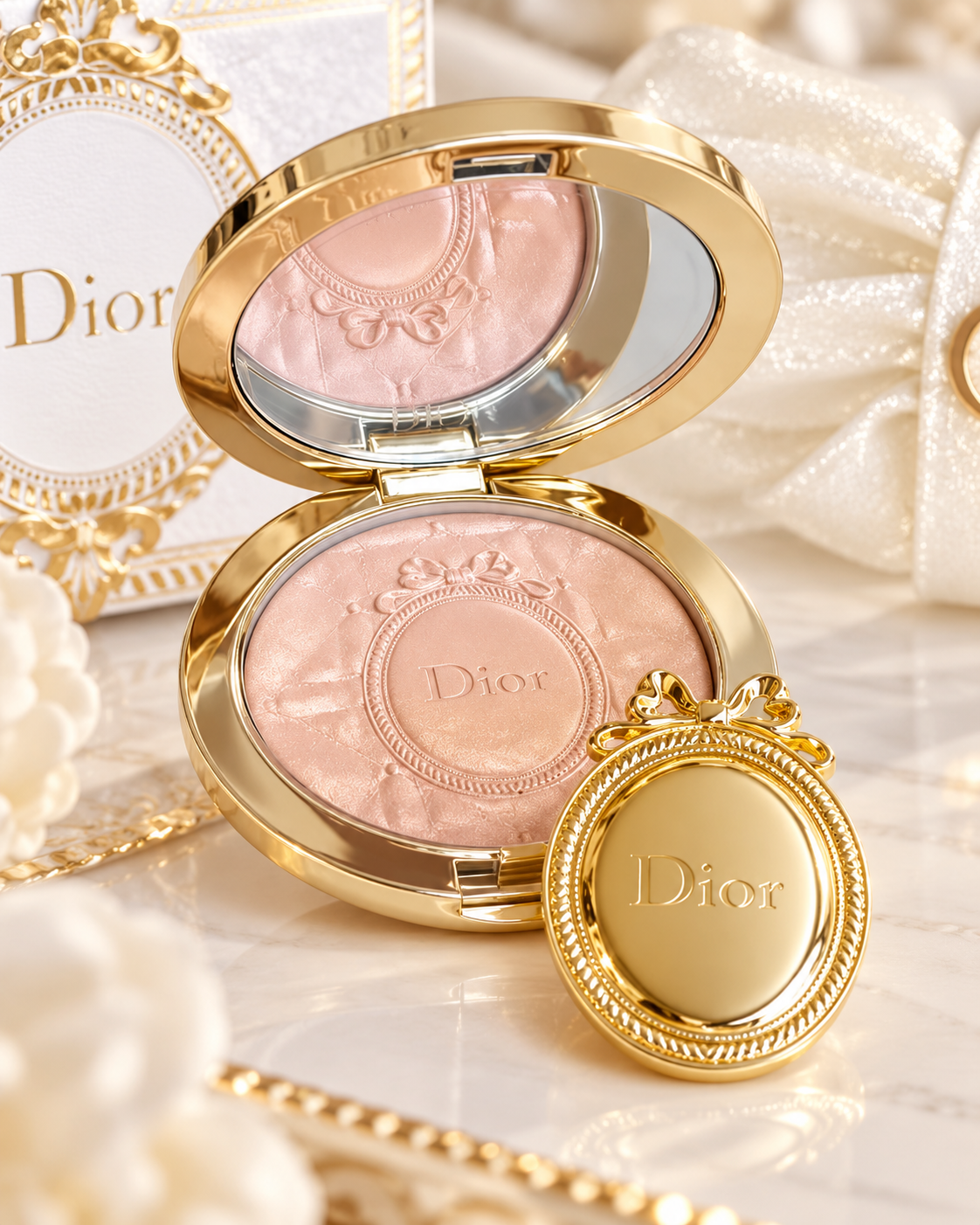 Dior Holiday 2026 Medallion Sparkly Lip Balm – 001 Crystal Pink