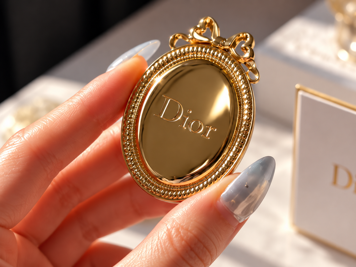 Dior Médaillon Sparkly Lip Balm –  Crystal Pink |