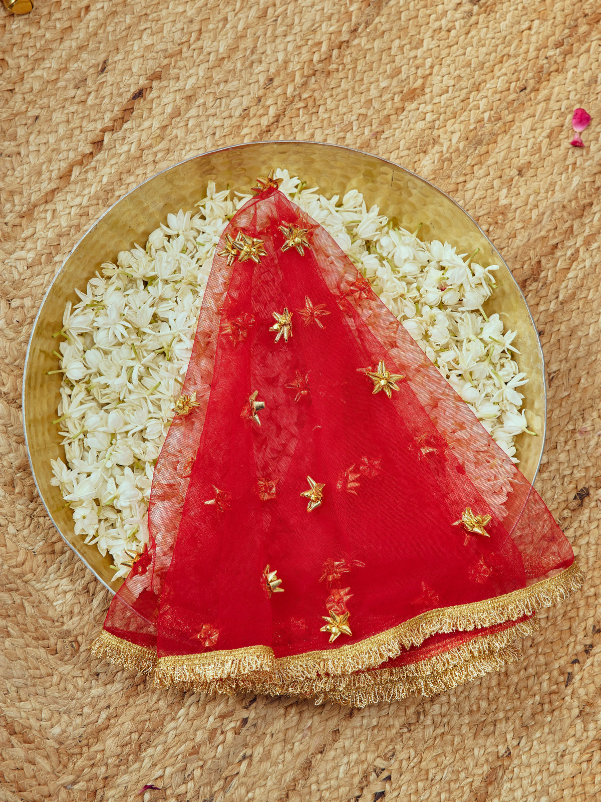 Kumkum Essential Karwa Chauth Pooja Hamper - Red