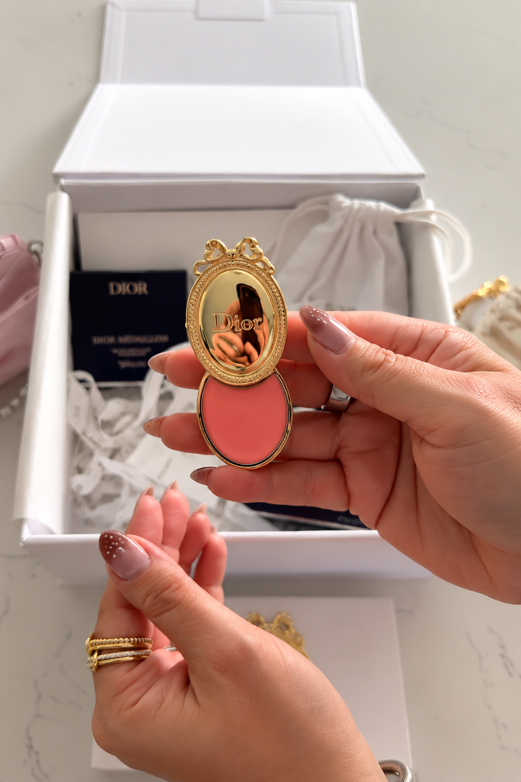 Dior Médaillon Luxury Lip Balm Necklace