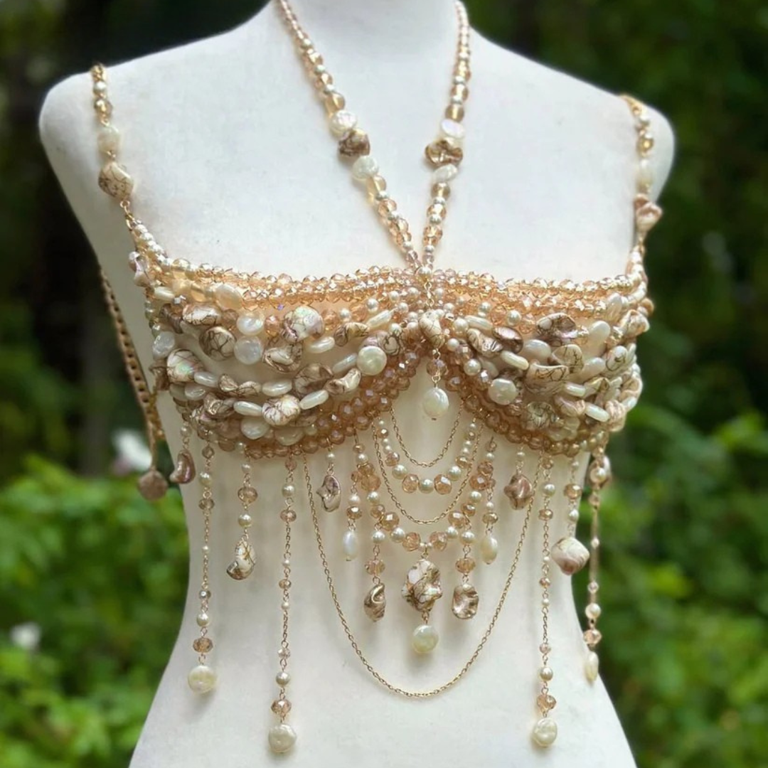 Enchanting Beaded Bralette