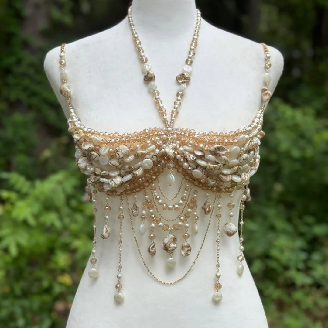 Enchanting Beaded Bralette