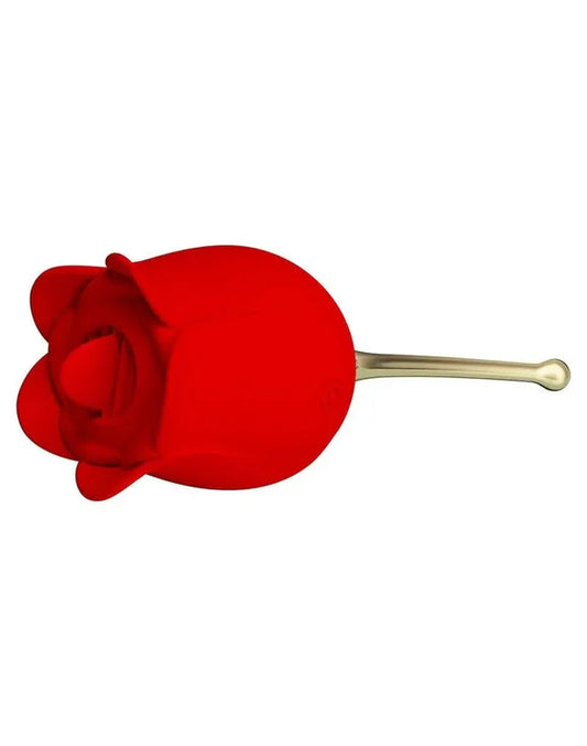 Red Blooming Touch Vibrator